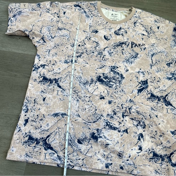 adidas x Parley Tee Wonder Quartz/Silver Size Medium Unisex  NWT Tshirt - Picture 11 of 11